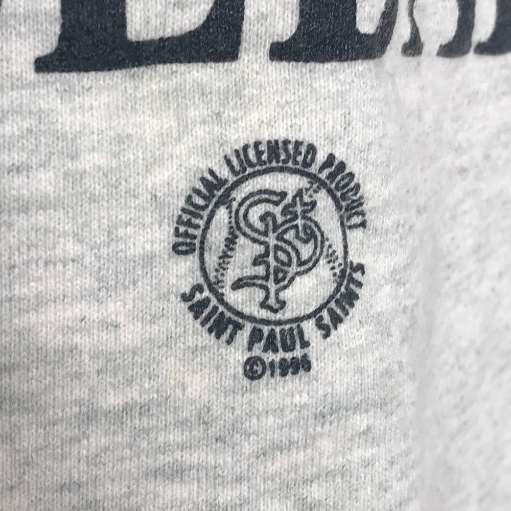 St Paul Saints | Heavy Sweatshirt Sz XL - Picture 3 of 5